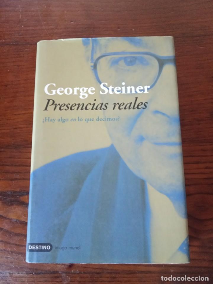 Libros de segunda mano: Presencias reales. - george steiner. - Foto 1