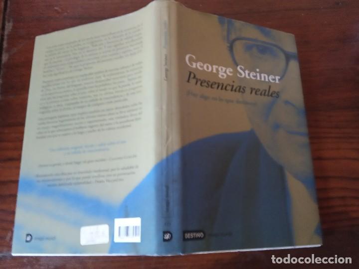 Libros de segunda mano: Presencias reales. - george steiner. - Foto 2