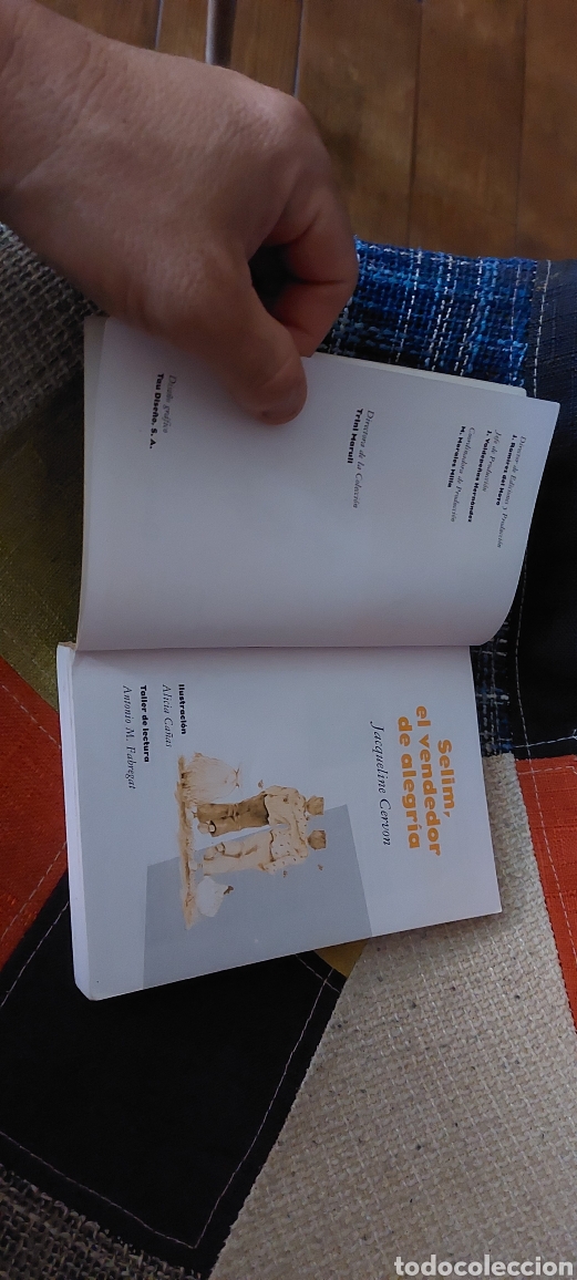 Libros de segunda mano: Libro Selim, el vendedor de alegr&iacute;a -Jacqueline Cervon- - Foto 5