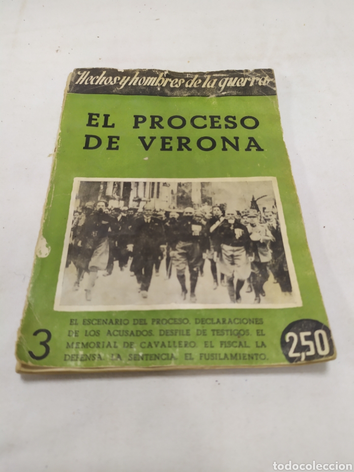 Libros de segunda mano: El proceso de Verona, Ram&oacute;n Solano, 1944 - Foto 1