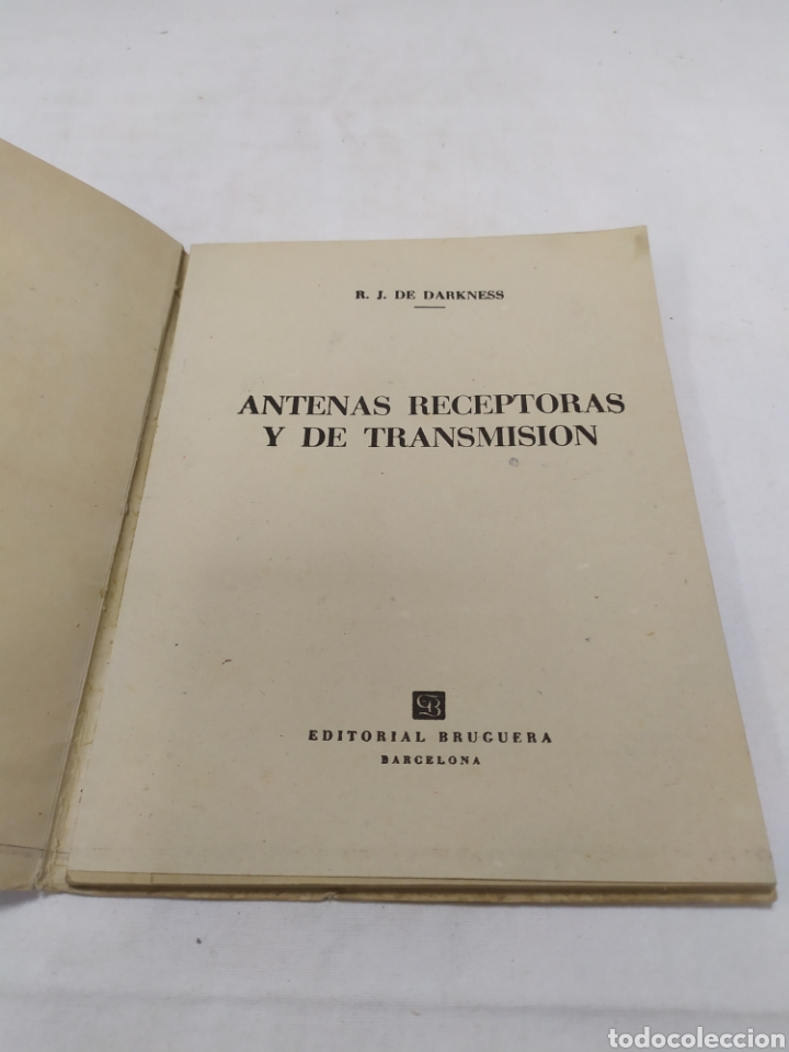 Libros de segunda mano: Antenas Receptoras y de Transmisi&oacute;n, Editorial Bruguera - Foto 3