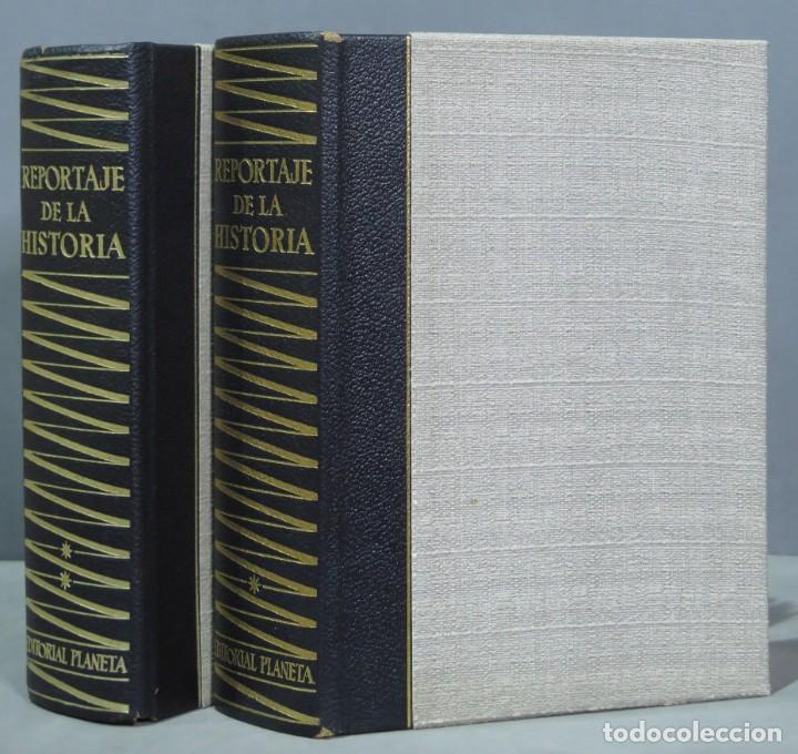 Libros de segunda mano: REPORTAJE DE LA HISTORIA. 2 TOMOS - Foto 1