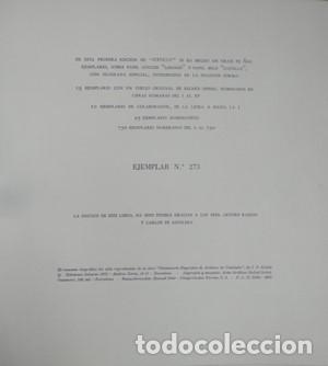 Libros de segunda mano: Opisso. Ediciones Saturno 1970. Ejemplar numerado - Foto 2