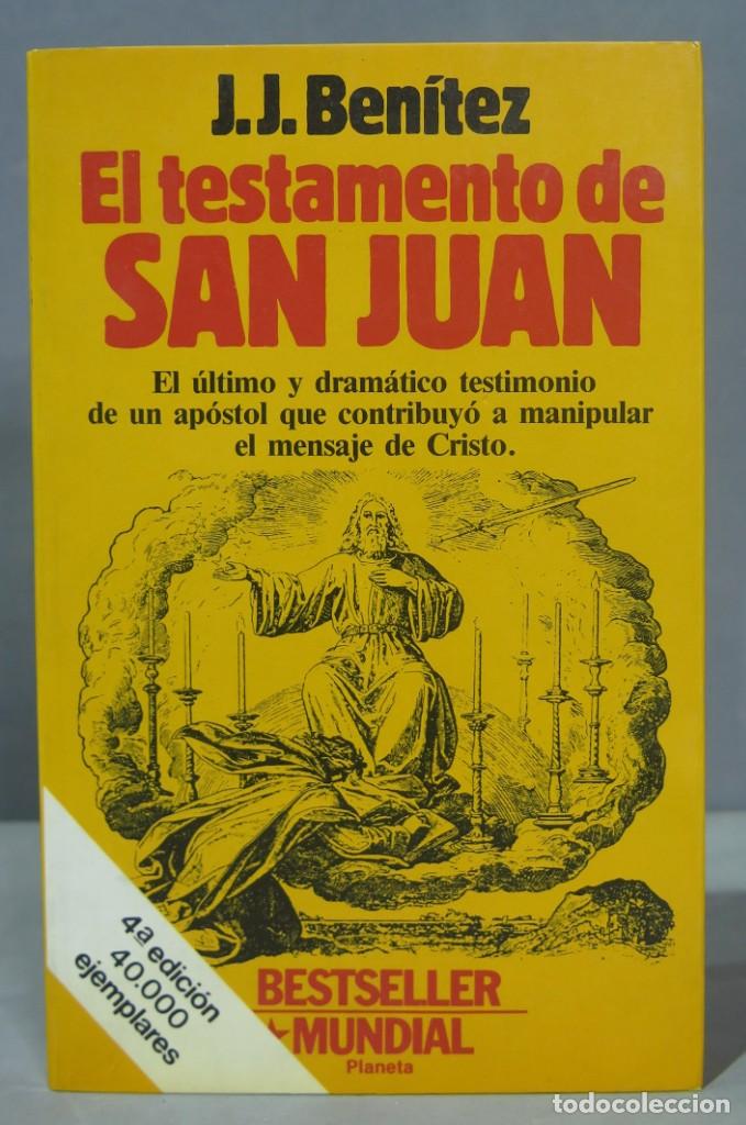 Libros de segunda mano: EL TESTAMENTO DE SAN JUAN. JJ BENITEZ - Foto 1