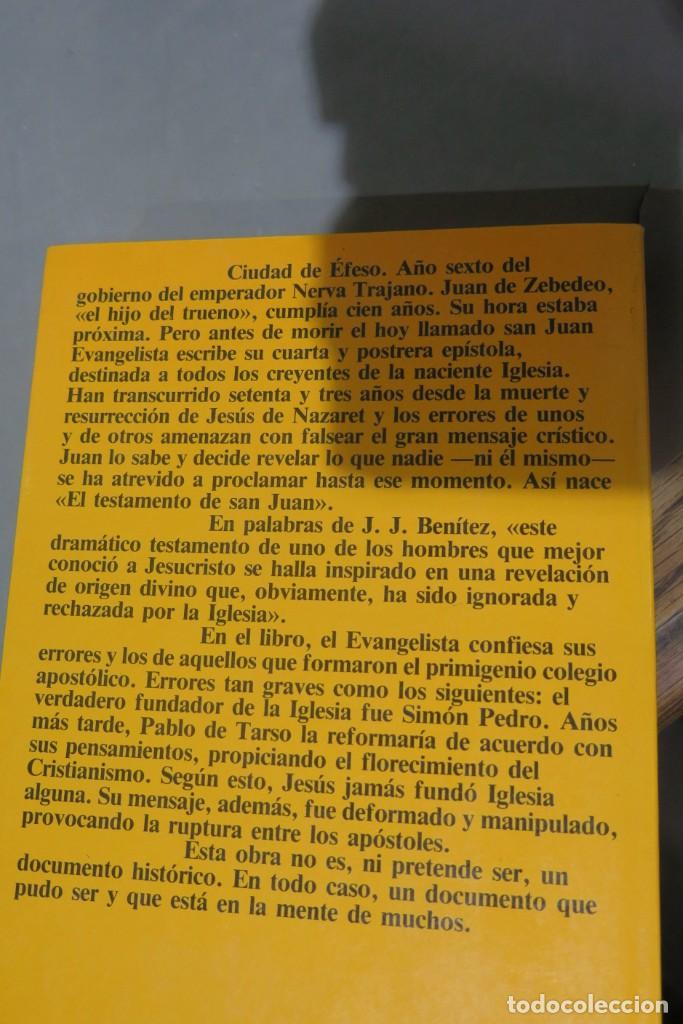 Libros de segunda mano: EL TESTAMENTO DE SAN JUAN. JJ BENITEZ - Foto 3