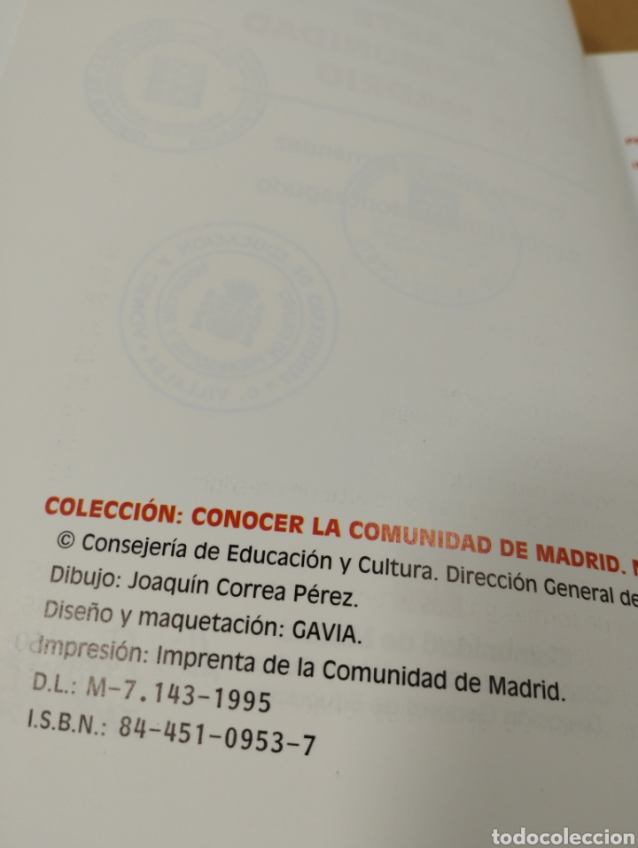 Libros de segunda mano: Aproximaci&oacute;n al arte de la comunidad de Madrid - Foto 3