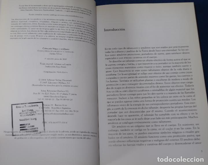 Libros de segunda mano: Enciclopedia de amuletos y talismanes - Markus Schirner - Ediciones Obelisco (2007) - Foto 3