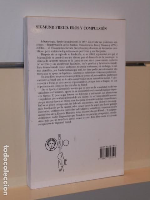 Libros de segunda mano: SIGMUND FREUD EROS Y COMPULSION - BIBLIOTECA NUEVA OFERTA - Foto 2