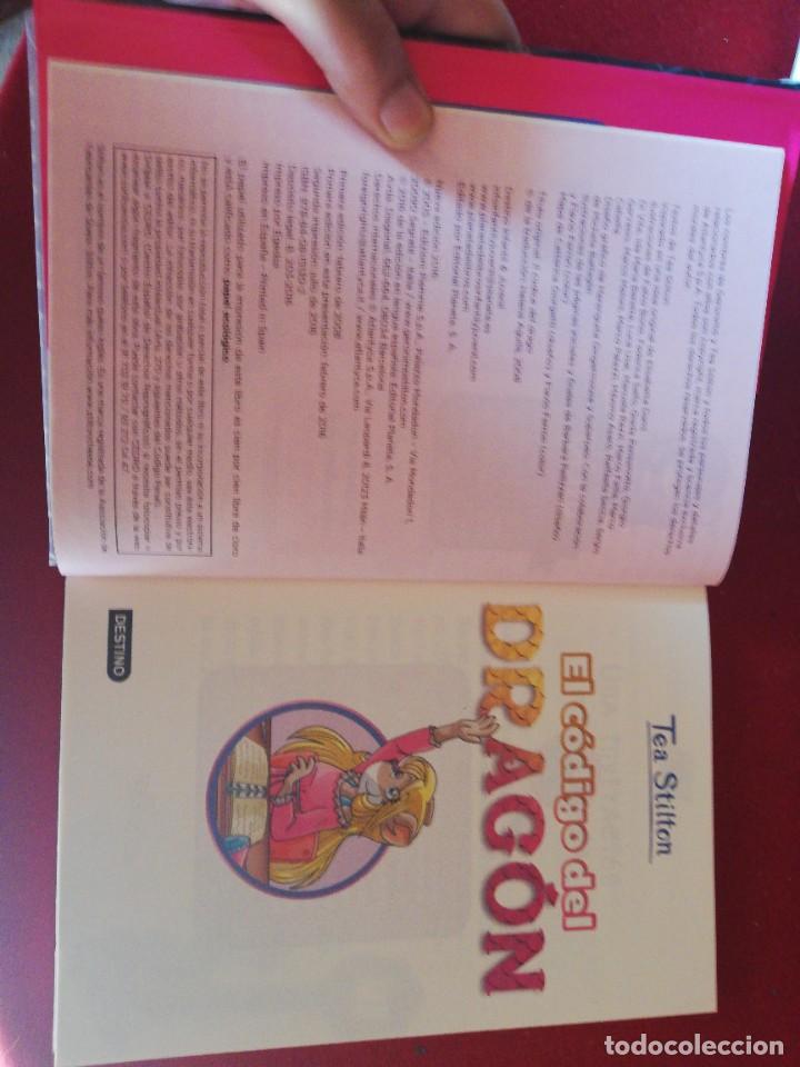 Libros de segunda mano: El c&oacute;digo del drag&oacute;n. Stilton, Tea - Destino, 2016 - Foto 4
