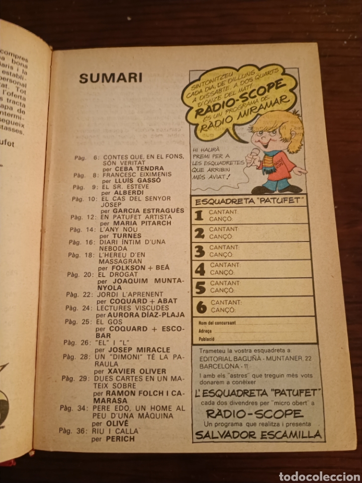 Libros de segunda mano: Patufet, 1971 - Foto 1