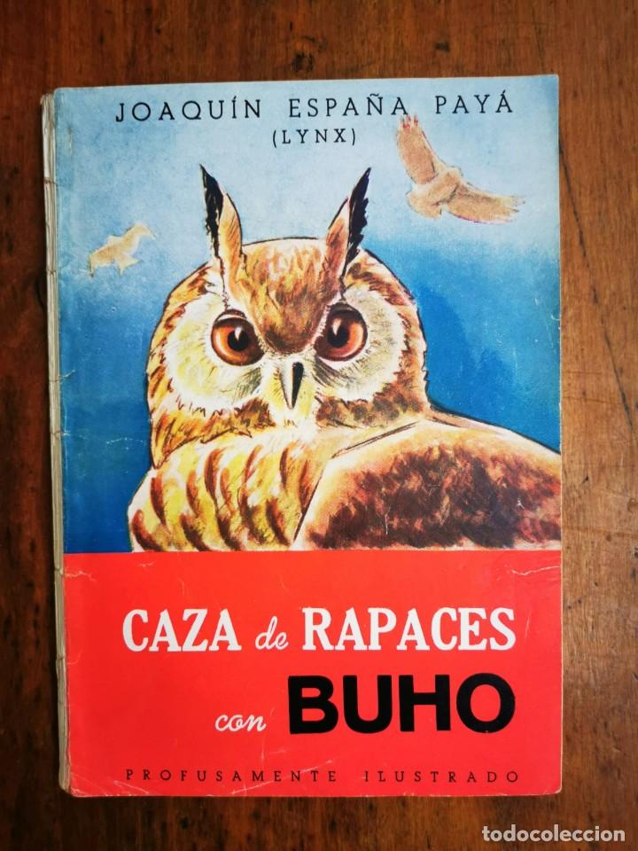 Libros de segunda mano: ESPA&Ntilde;A PAY&Aacute;, Joaqu&iacute;n. Caza de rapaces con b&uacute;ho - Foto 1
