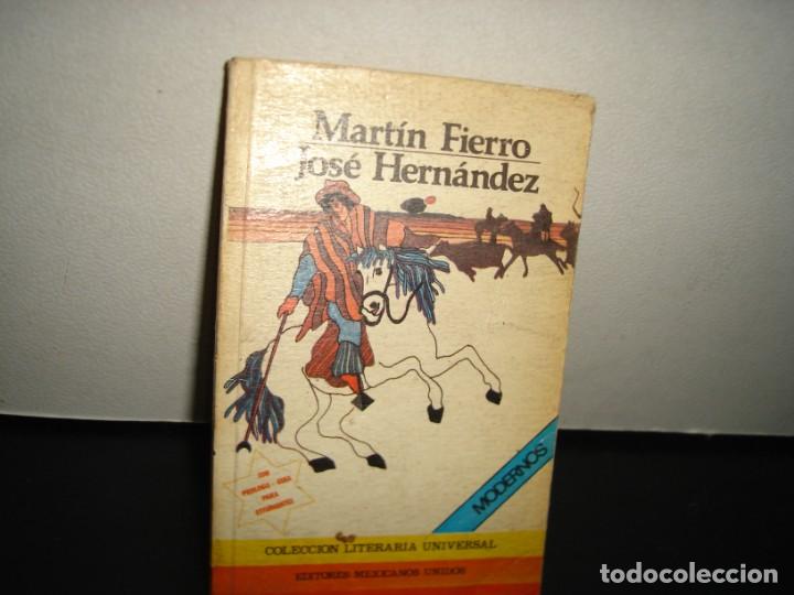Libros de segunda mano: 21- JOS&Eacute; HERN&Aacute;NDEZ - MART&Iacute;N FIERRO - Foto 1