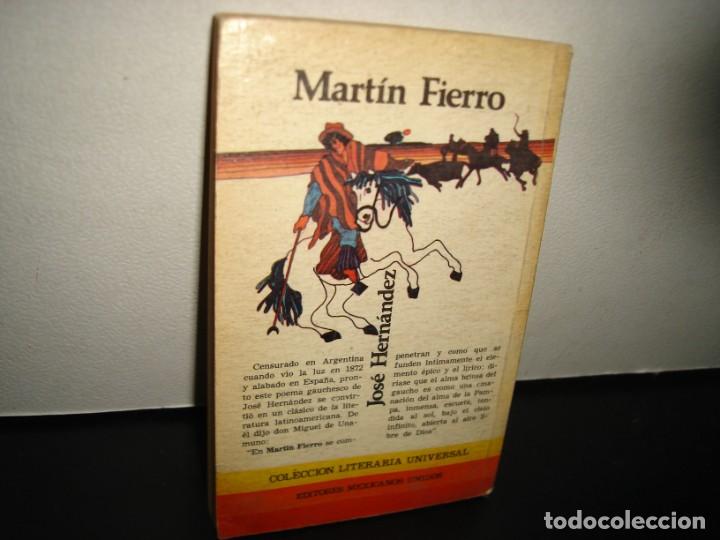 Libros de segunda mano: 21- JOS&Eacute; HERN&Aacute;NDEZ - MART&Iacute;N FIERRO - Foto 3