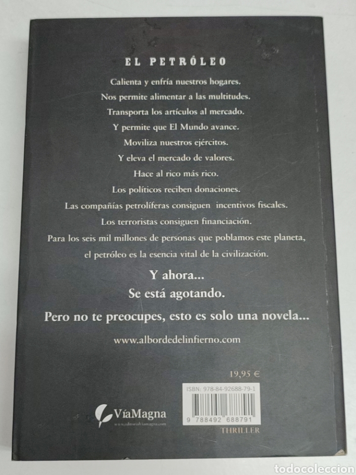 Libros de segunda mano: Steve Alten Al borde del infierno - Foto 4