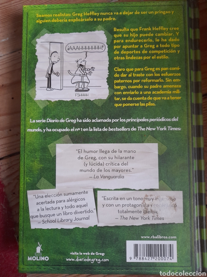 Libros de segunda mano: Diario de Greg. Esto es el colmo. 3. Jeff Kinney - Foto 2