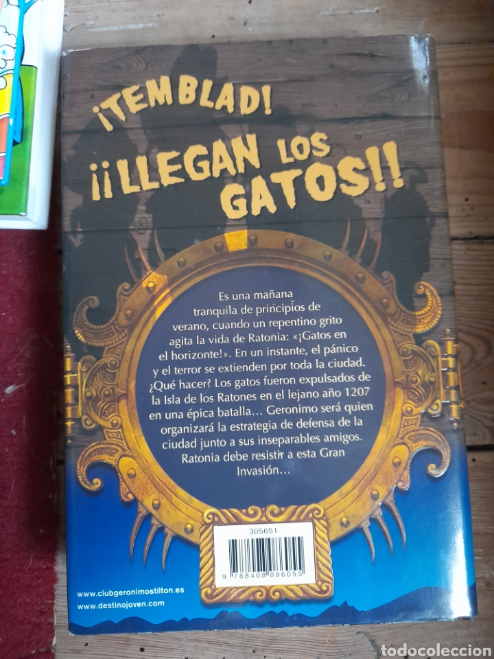 Libros de segunda mano: Geronimo Stilton. La gean invasi&oacute;n de Ratonia. - Foto 2