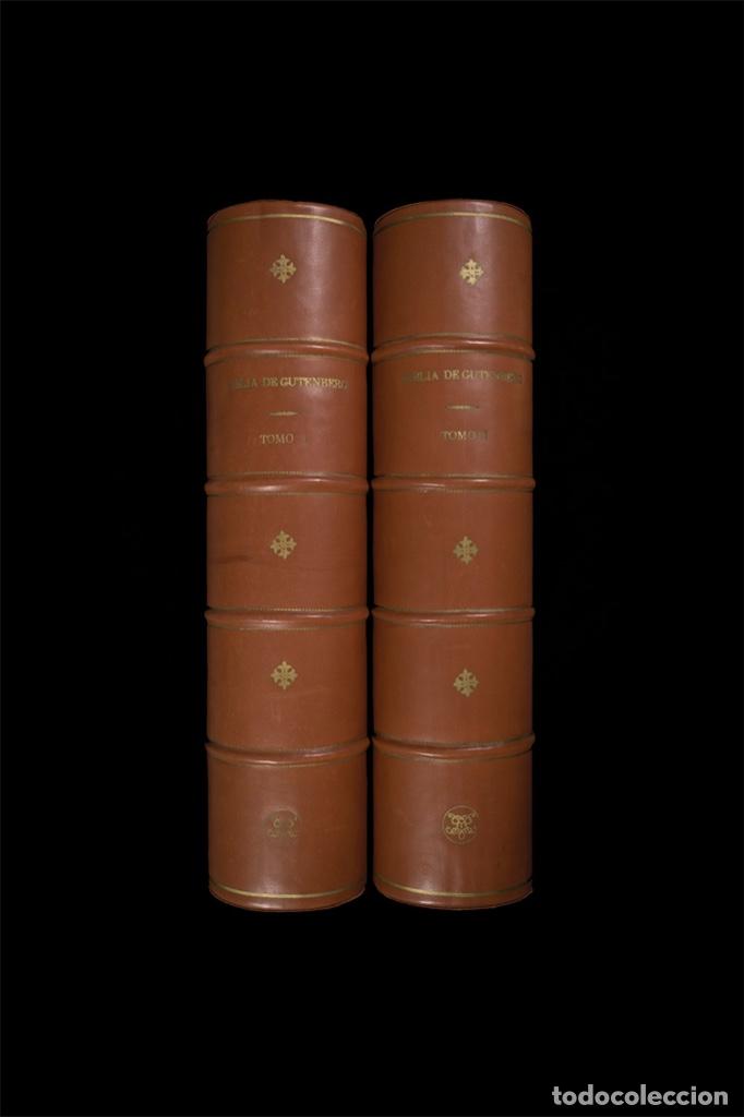 Libros de segunda mano: LA BIBLIA DE GUTENBERG &ndash; LIBRO FACS&Iacute;MIL - JOHANNES GUTENBERG - Foto 2