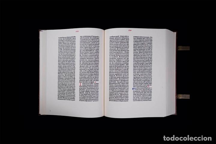 Libros de segunda mano: LA BIBLIA DE GUTENBERG &ndash; LIBRO FACS&Iacute;MIL - JOHANNES GUTENBERG - Foto 4