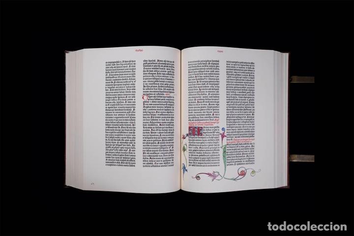 Libros de segunda mano: LA BIBLIA DE GUTENBERG &ndash; LIBRO FACS&Iacute;MIL - JOHANNES GUTENBERG - Foto 5