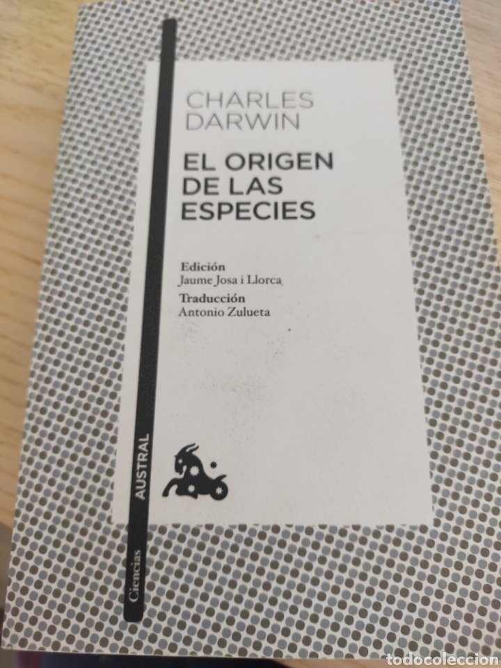 Libros de segunda mano: El origen de las especies. Ed. Austral - Foto 1