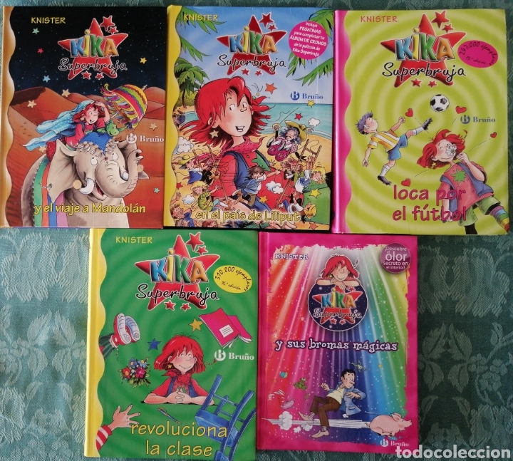 Libros de segunda mano: 5 LIBROS KIKA SUPERBRUJA 4 5 19 21 - Foto 1