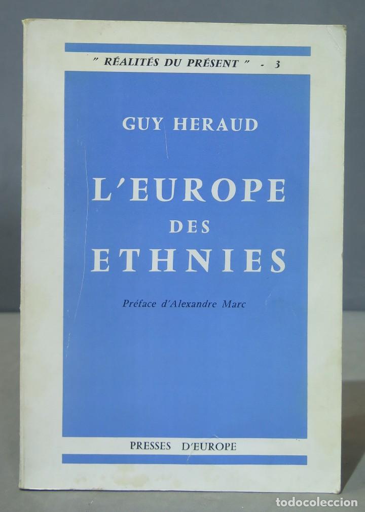 Libros de segunda mano: L&acute;EUROPE DES ETHNIES. HERAUD - Foto 1