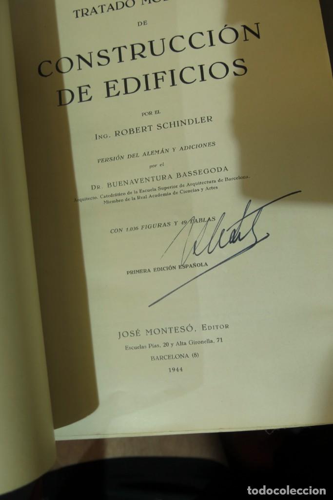 Libros de segunda mano: TRATADO MODERNO DE CONSTRUCCION DE EDIFICIOS - Foto 4