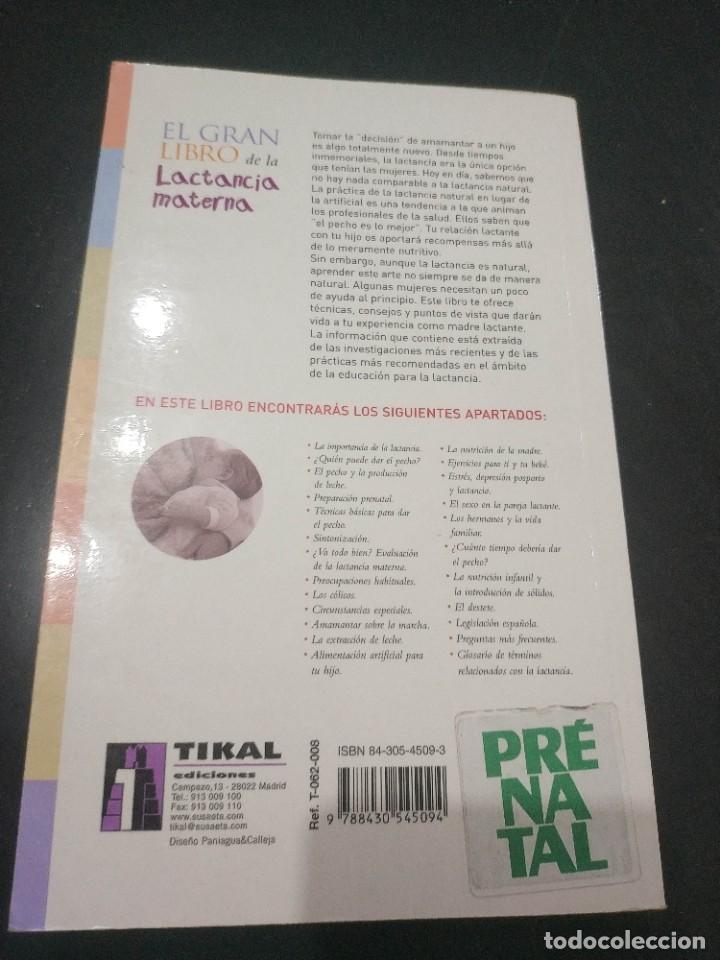 Libros de segunda mano: EL GRAN LIBRO DE LA LACTANCIA MATERNA - Foto 3