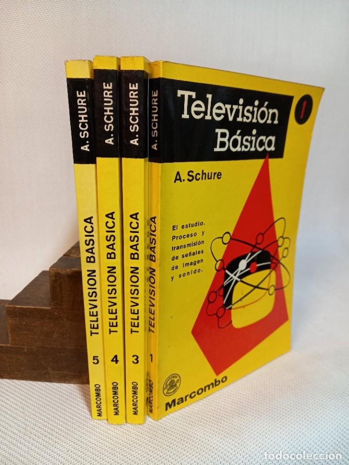 Libros de segunda mano: TELEVISI&Oacute;N B&Aacute;SICA. A. SCHURE - ED. MARCOMBO. 1967 - Foto 1