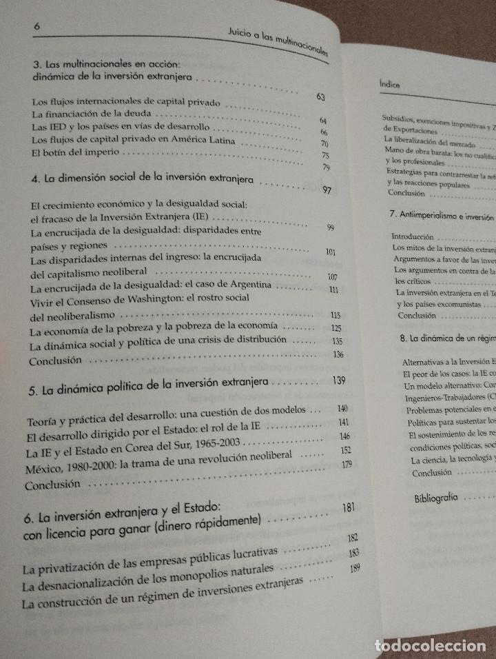Libros de segunda mano: JUICIO A LAS MULTINACIONALES. INVERSI&Oacute;N EXTRANJERA E IMPERIALISMO (JAMES PETRAS / HENRY VELTMEYER) - Foto 4