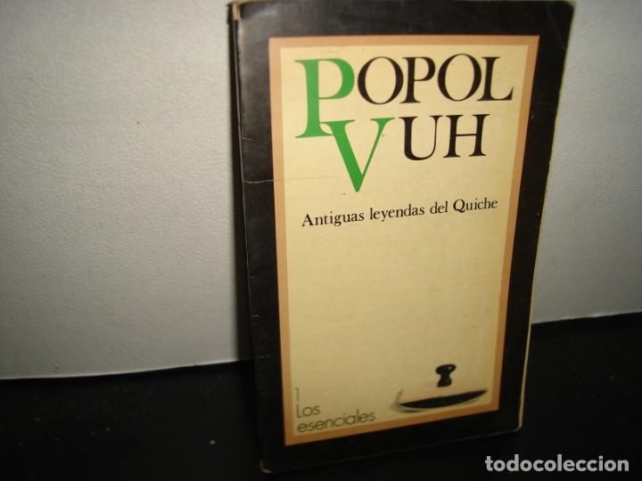 Libros de segunda mano: 32- POPOL VUH. ANTIGUAS LEYENDAS DEL QUICHE - Foto 1