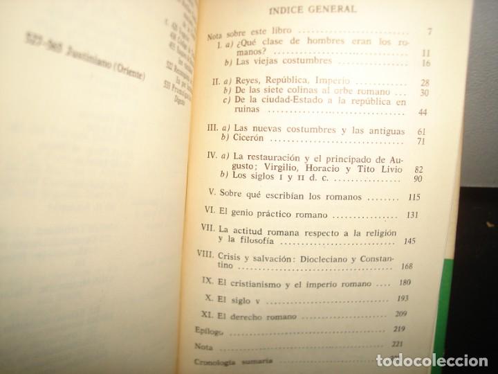 Libros de segunda mano: 32- LOS ROMANOS - R. H. BARROW - Foto 4