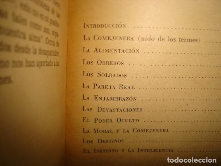 Libros de segunda mano: 32- LA VIDA DE LOS TERMES - MAURICE MAETERLINCK - Foto 3