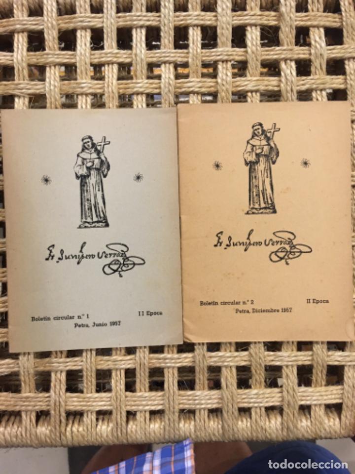 Libros de segunda mano: BOLETIN CIRCULAR NUMERO 1 Y 2, FRAY JUNIPERO SERRA, 1957 - Foto 1