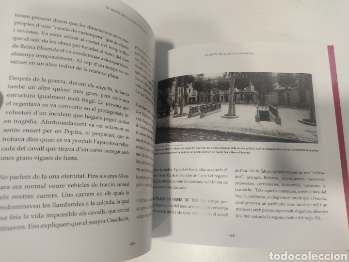Libros de segunda mano: Libro El batec de la pla&ccedil;a de Sarri&agrave; 2016 Jaume Gras - Foto 2