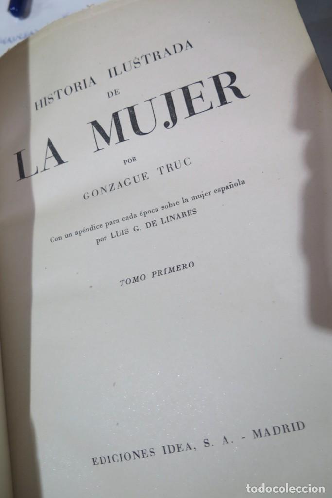Libros de segunda mano: Historia ilustrada de la mujer. Gonzague Truc. 2 TOMOS - Foto 2