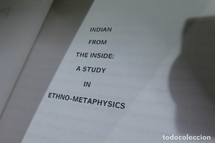 Libros de segunda mano: INDIAN FROM THE INSIDE. A STUDY IN ETHNIO-METAPHYSICS - Foto 2