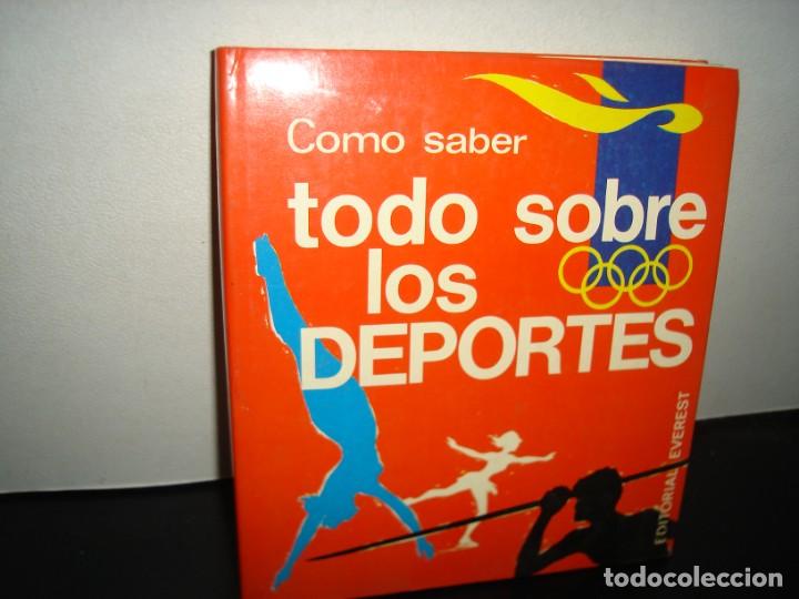Libros de segunda mano: 33- C&Oacute;MO SABER TODO SOBRE LOS DEPORTES - EDITORIAL EVEREST - Foto 1