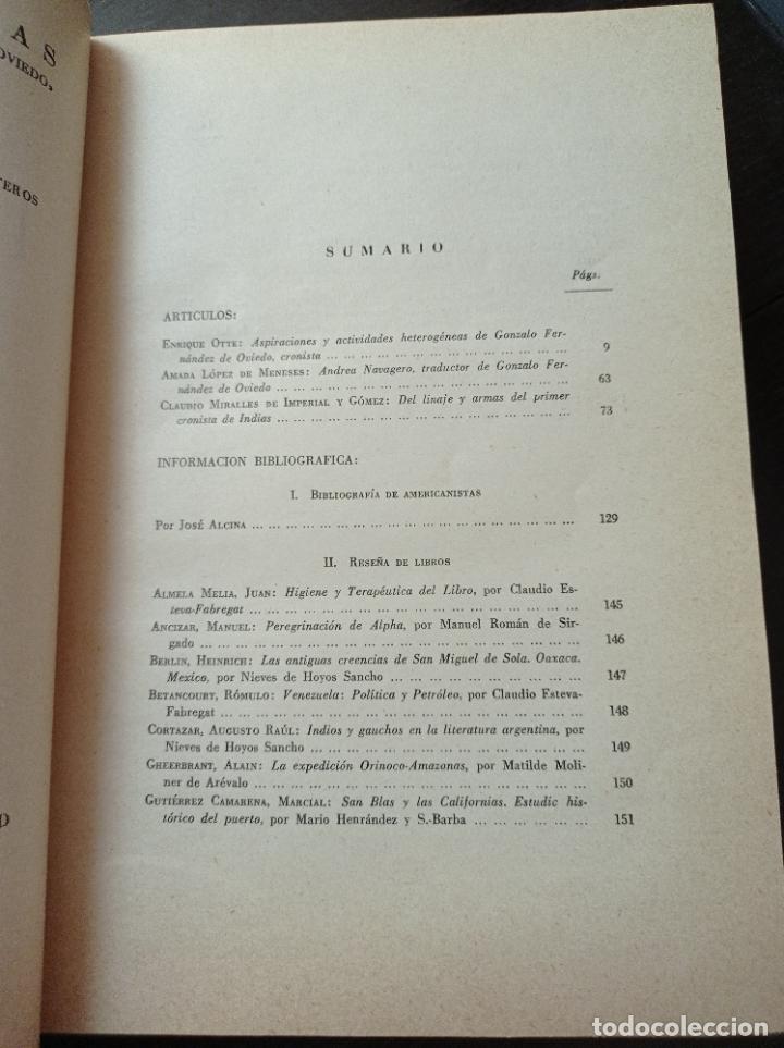Libros de segunda mano: REVISTA DE INDIAS - A&Ntilde;O 1958 COMPLETO - Foto 4