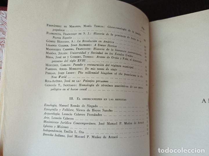 Libros de segunda mano: REVISTA DE INDIAS - A&Ntilde;O 1958 COMPLETO - Foto 8