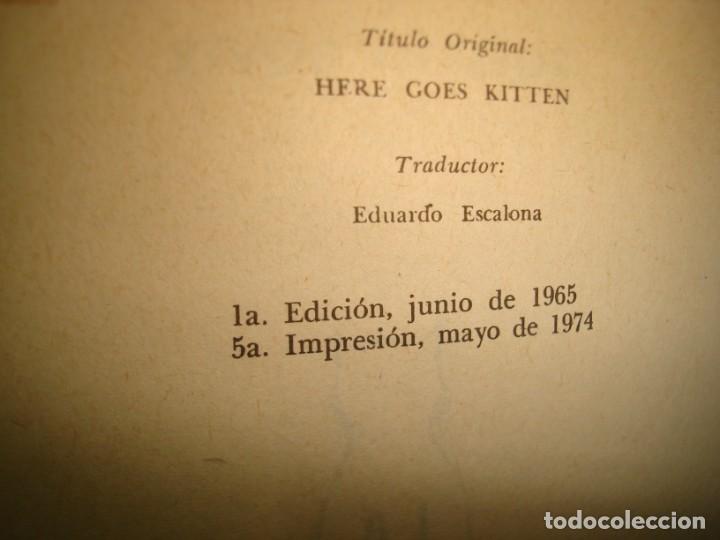 Libros de segunda mano: 33- LA GATITA - ROBERT GOVER - 1974 - Foto 5