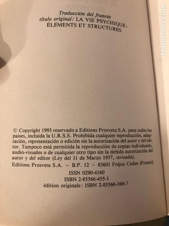 Libros de segunda mano: La vida ps&iacute;quica: elementos y estructura. Omraam Mikha&euml;l A&iuml;vanhov - Foto 3