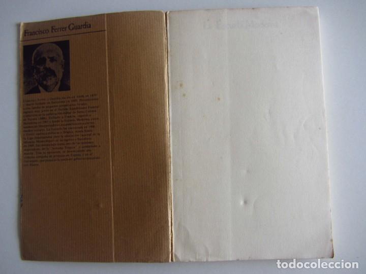 Libros de segunda mano: La escuela moderna. Francisco Ferrer Guardia - Foto 5