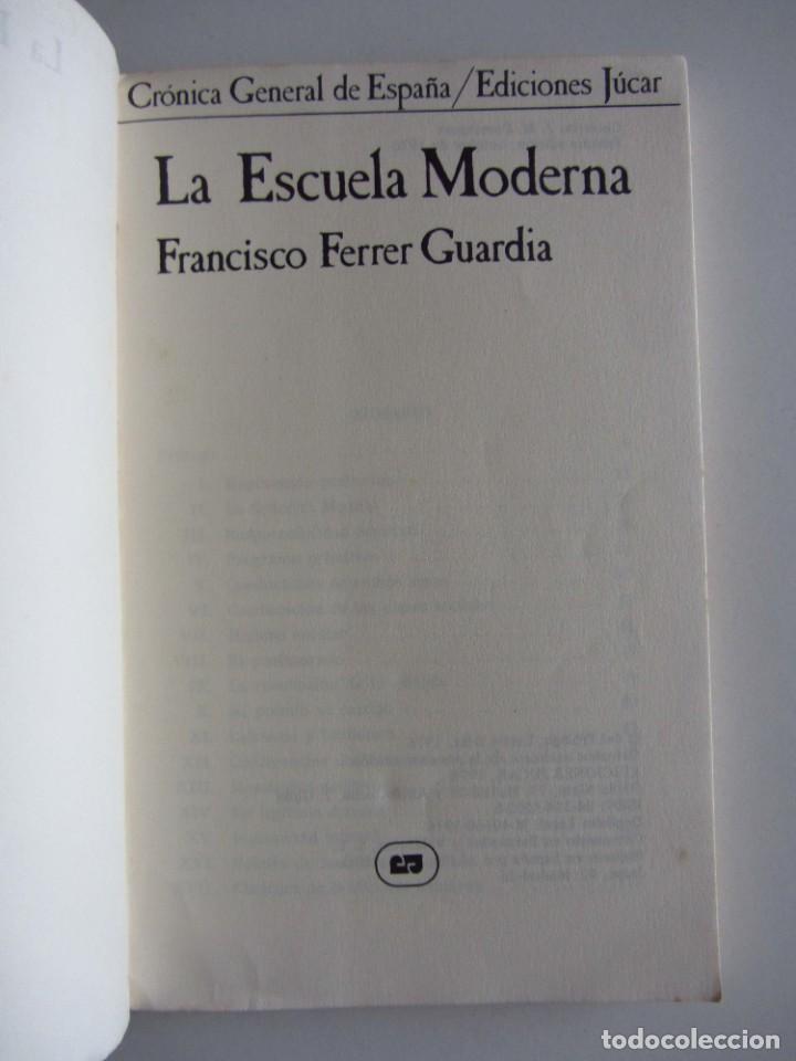 Libros de segunda mano: La escuela moderna. Francisco Ferrer Guardia - Foto 6