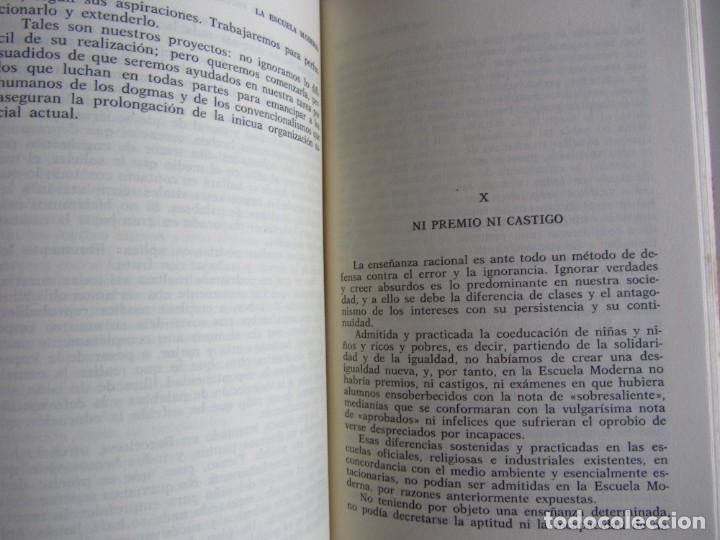 Libros de segunda mano: La escuela moderna. Francisco Ferrer Guardia - Foto 10