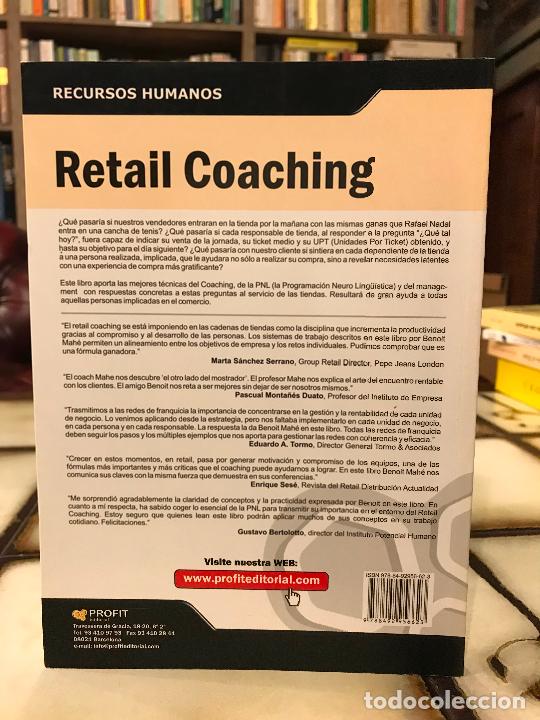 Libros de segunda mano: Retail coaching. Benoit Mah&eacute;. - Foto 2