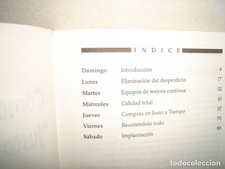 Libros de segunda mano: 34- C&Oacute;MO ENTENDER &rdquo;JUSTO A TIEMPO&rdquo; EN UNA SEMANA - MALCOLM WHEATLEY - Foto 4