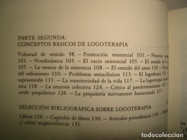 Libros de segunda mano: 34- EL HOMBRE EN BUSCA DE SENTIDO - VIKTOR E. FRANKL - Foto 5