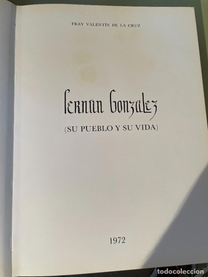 Libros de segunda mano: FERN&Aacute;N GONZ&Aacute;LEZ. FRAY VALENT&Iacute;N DE LA CRUZ - Foto 3