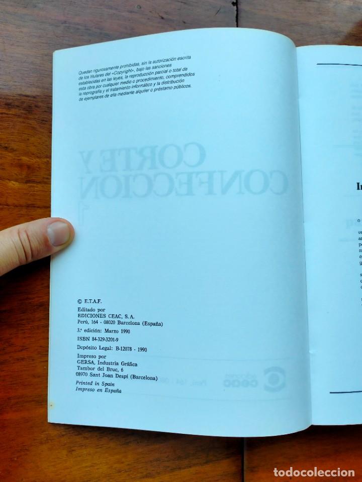 Libros de segunda mano: Corte y confecci&oacute;n 1 ceac - Foto 2